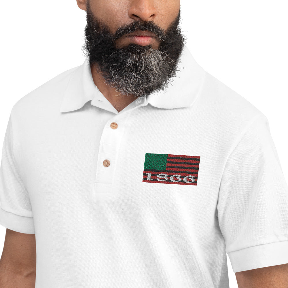 Embroidered Polo Shirt