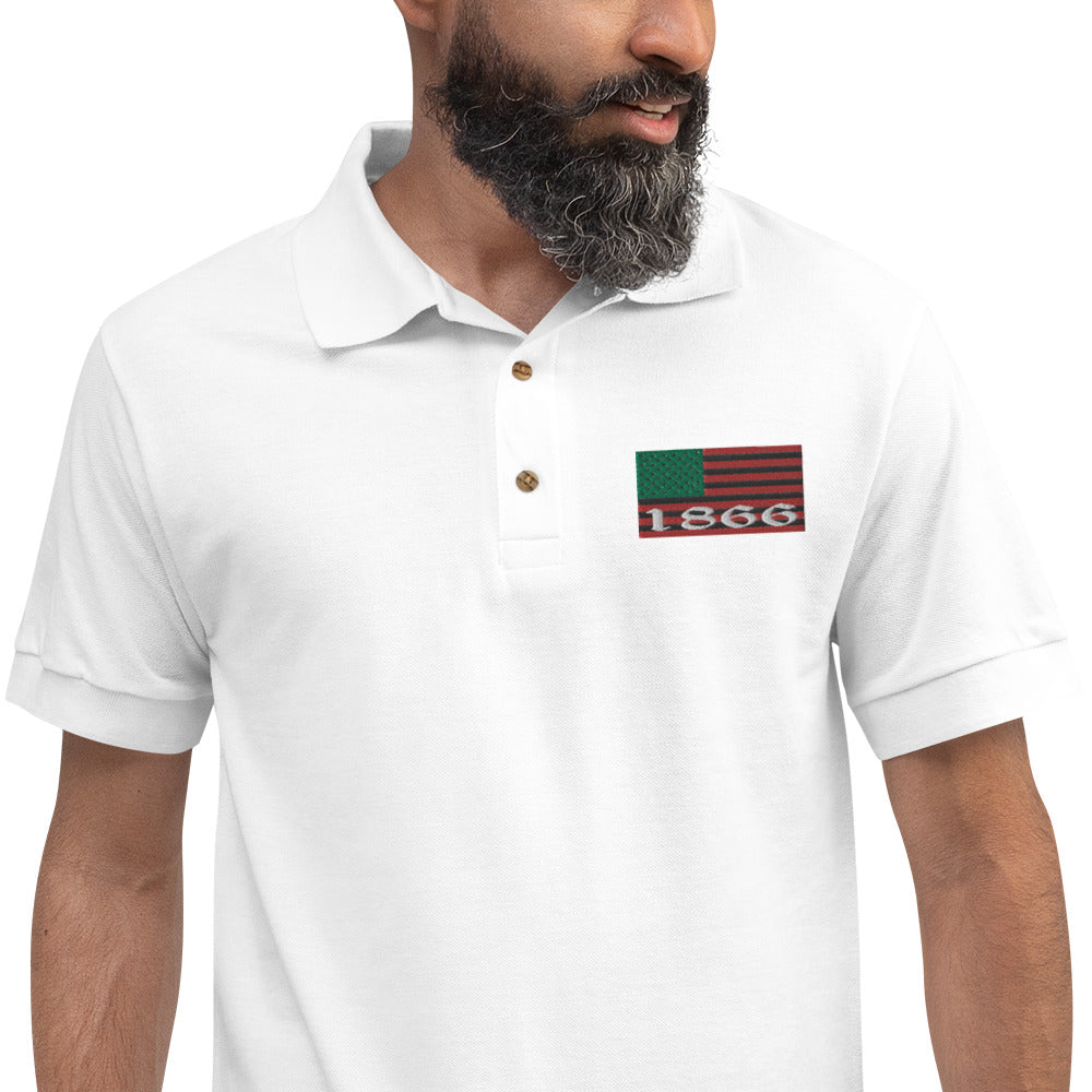 Embroidered Polo Shirt